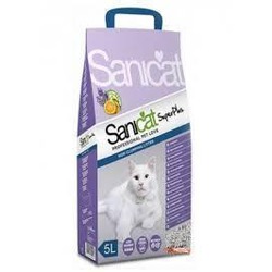 Obra clásica gato litro Sanicat lavanda 5 l [ Loropark ]