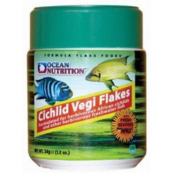 Cichlid Vegi Flakes 34grs [ Loropark ]