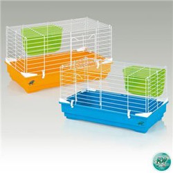 Buy Rabbits White Mesh Cage Cavia 1 - Loropark