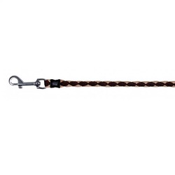 LEASH CAVO (brown/beige) (L-XL) 1.00 MT/18 MM [ Loropark ]