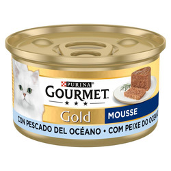 Gourmet Gold Mousse Peixe do Oceano 85g [ Loropark ]