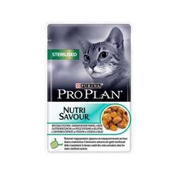 ProPlan Cat Sterilized Saquetas Peixe do Oceano 85gr [ Loropark ]