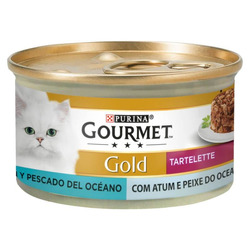 Gourmet Gold Tartelette Atum&Peixe do Oceano 85g [ Loropark ]