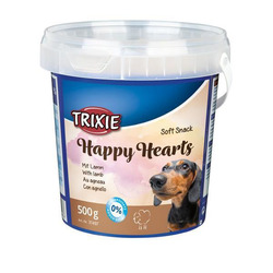 Snack HAPPY HEARTS c/ Cordeiro - 500grs [ Loropark ]